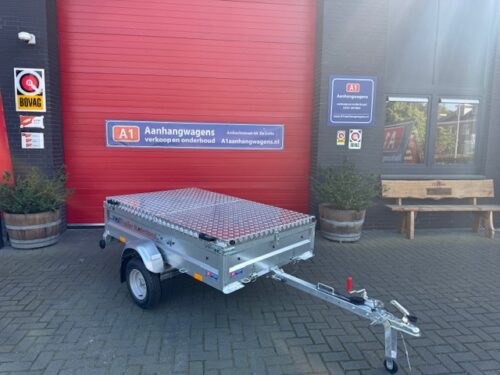 Lichtgewicht Aluminium Bagagewagendeksel voor de Walltrailer