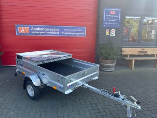 Lichtgewicht Aluminium Bagagewagendeksel voor de Walltrailer - Afbeelding 3