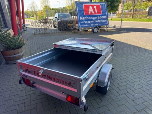 Lichtgewicht Aluminium Bagagewagendeksel voor de Walltrailer - Afbeelding 2